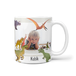 Fotohrnček klasický malý - Dinosaurus